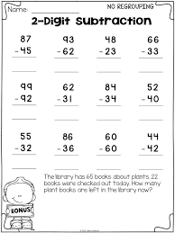 They are a great way for children to start learning to subtract numbers written. 2 Digit Addition And Subtraction No Regrouping This Pack I Subtraction With Regrouping Worksheets Addition And Subtraction Addition And Subtraction Worksheets