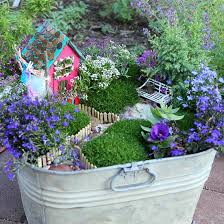 neat container ideas for fairy gardens