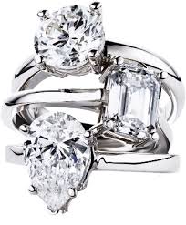 enement and wedding rings diamond