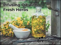 infusing oil with fresh herbs how to