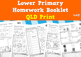 Lower Homework Qld Print Teacher Resources And