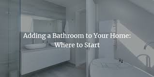 A plumber can install an upflush toilet in hours or a complete basement bathroom in just a day. Adding A Bathroom To Your Home Where To Start Badeloft
