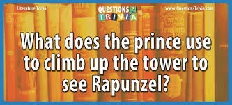 Only true fans will be able to answer all 50 halloween trivia questions correctly. What Does The Prince Use To Climb Up The Tower To See Rapunzel