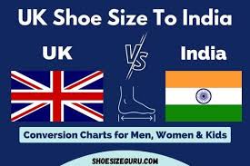 uk shoe size to india shoe size charts