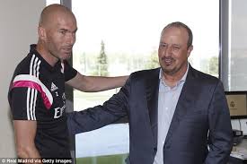 Image result for zidane to replace benitez