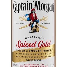 captain morgan original ed gold 1l