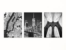 3 X New York City Posters Nyc America B