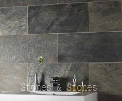 stone bathroom slate tiles thickness