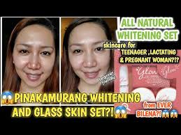 natural whitening set by ever bilena