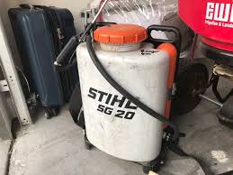 2 stihl sg 20 backpack sprayer