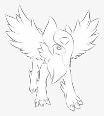 This coloring sheet from coloring.ws dltk shows those few rare glimpses of the cute and friendly clefairy not being befriended. Corrupted Mega Absol By Kari10001 Mega Absol Pokemon Png Image Transparent Png Free Download On Seekpng