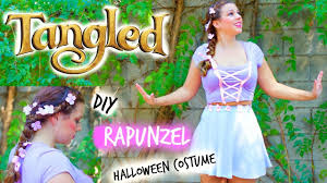 diy rapunzel tangled halloween costume