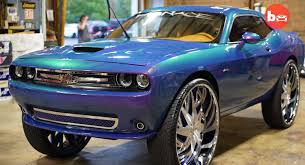 Dodge Challenger Donk Car Has 34 Inch