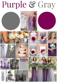 purple gray wedding ideas rustic