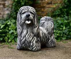 West Highland Terrier Statue Cement