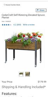 Elevated Spruce Planter 130