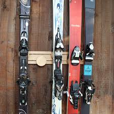 24 Wall Mounted On Ski Rack