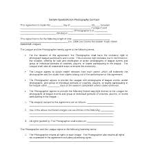 Event Photography Contract Template Event Photography