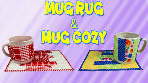 mug rug cozy set the sewing room