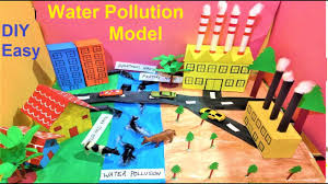 water pollution project model 3d making