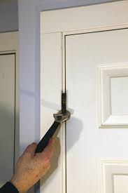 adjusting a prehung door jlc