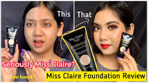 miss claire everyday foundation review