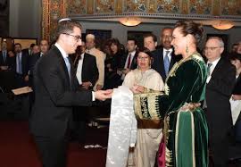 morocco s king mohammed v honored for