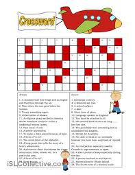 Crossword For Intermediate Students Crossword Teaching