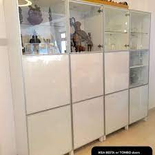 Ikea Display Cabinet With Glass Shelves