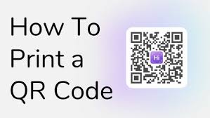how to print a qr code from your iphone