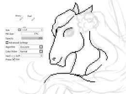 How To Do Pixel Lines On Painttool Sai
