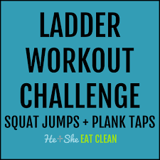 ladder workout challenge squat jumps