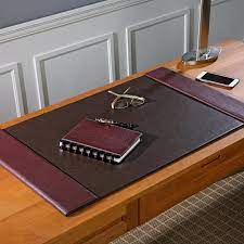 Our desk pads and desk blotters accommodate calendar inserts, which we can custom print to your specifications. Bomber Jacket Oversized Desk Pad Leather Desk Pad Desk Blotter Levenger