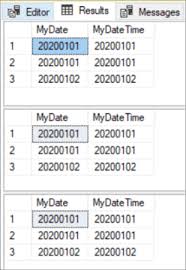 sql convert date to yyyymmdd