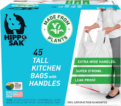Get hippo sak tall kitchen bags with handles (90 ct) delivered to you within two hours via instacart. Download Learn More Hippo Sak Plant Based Tall Kitchen Bags Full Size Png Image Pngkit