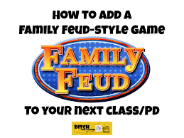 It's time to play the family feud®! How To Add A Family Feud Style Game To Your Next Class Pd Ditch That Textbook