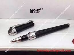 Aaa Copy Etoile De Montblanc Sand Rollerball Pen Black