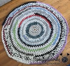 crochet t shirt rug squigglis