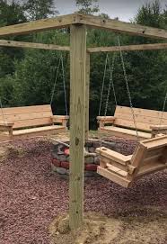 Since seat walls are permanent structures which can't. Three Swing Fire Pit Fire Pit Swings Outdoor Fire Pit Seating Fire Pit Backyard