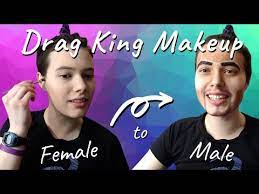 beginner friendly drag king makeup do