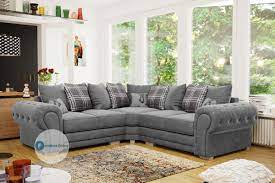 verona double corner chesterfield sofa