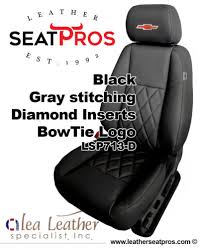 Alea Leather Seat Covers 7 13 Chevrolet
