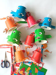 fun with a diy paper cup fishing game