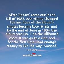 After Sports Came Out In The Fall Of 1983 Everything