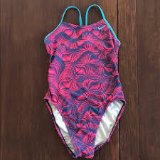 Nike Womens Cut Out One Piece Swimsuit