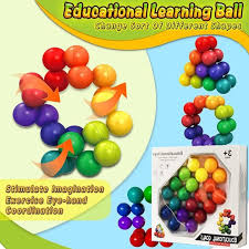 rainbow ball sensory toys for kids diy