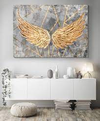 Angel Wings Wall Art Canvas Print