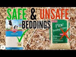 safe unsafe hamster beddings