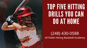 top five hitting drills you can do at