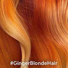 ginger blonde hair color formulas